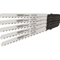 Draper Expert DT101BR Jigsaw Blade Set, 100mm (5 Piece)