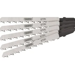 Draper Expert DT101D Jigsaw Blade Set, 100mm (5 Piece)