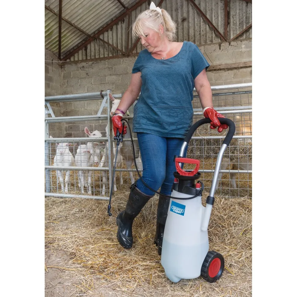 Draper Expert EPDM Trolley Pump Sprayer, 15L