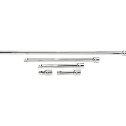 Draper Expert Extension Bar Set, 3/8" Sq. Dr., Polished Chrome (5 Piece)