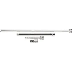 Draper Expert Extension Bar Set, 1/2" Sq. Dr., Polished Chrome (4 Piece)