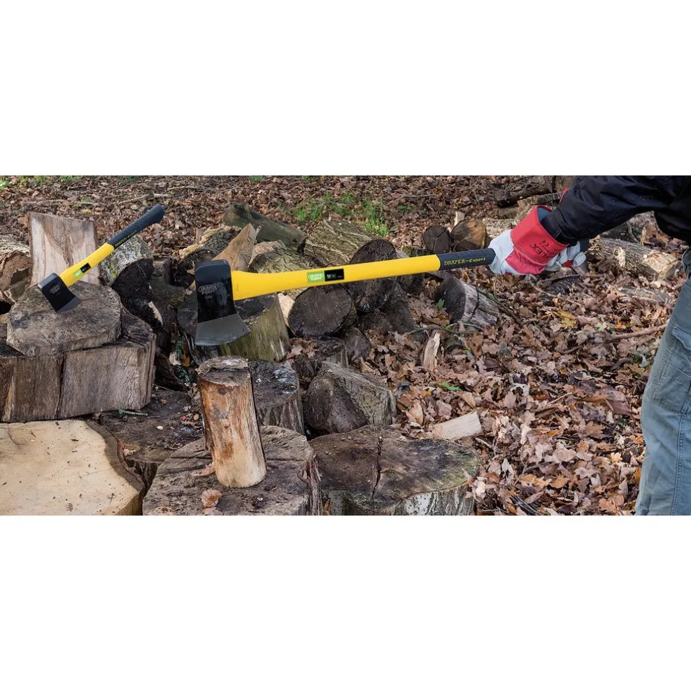 Draper Expert Felling Axe with Fibreglass Shaft, 680g