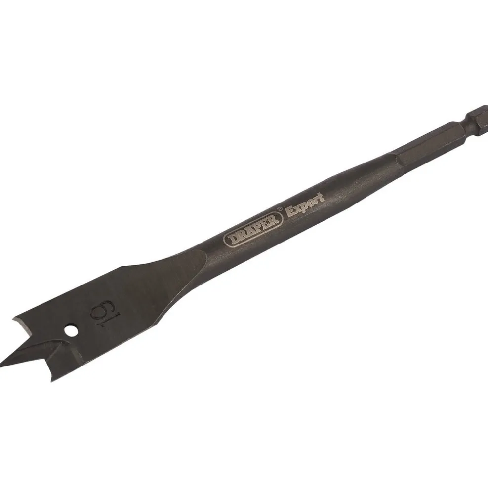 Draper Expert Flat Wood Bit, 19 x 150mm