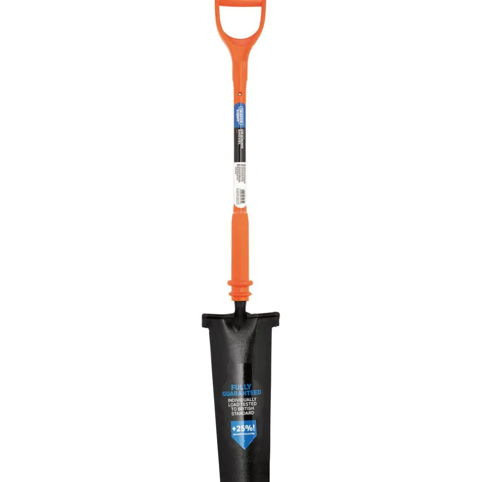 Draper Expert Fully Insulated Contractors Drainage Shovel