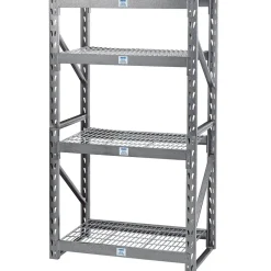 Draper Expert Heavy Duty Steel 4 Shelving Unit, 1040 x 610 x 1830mm