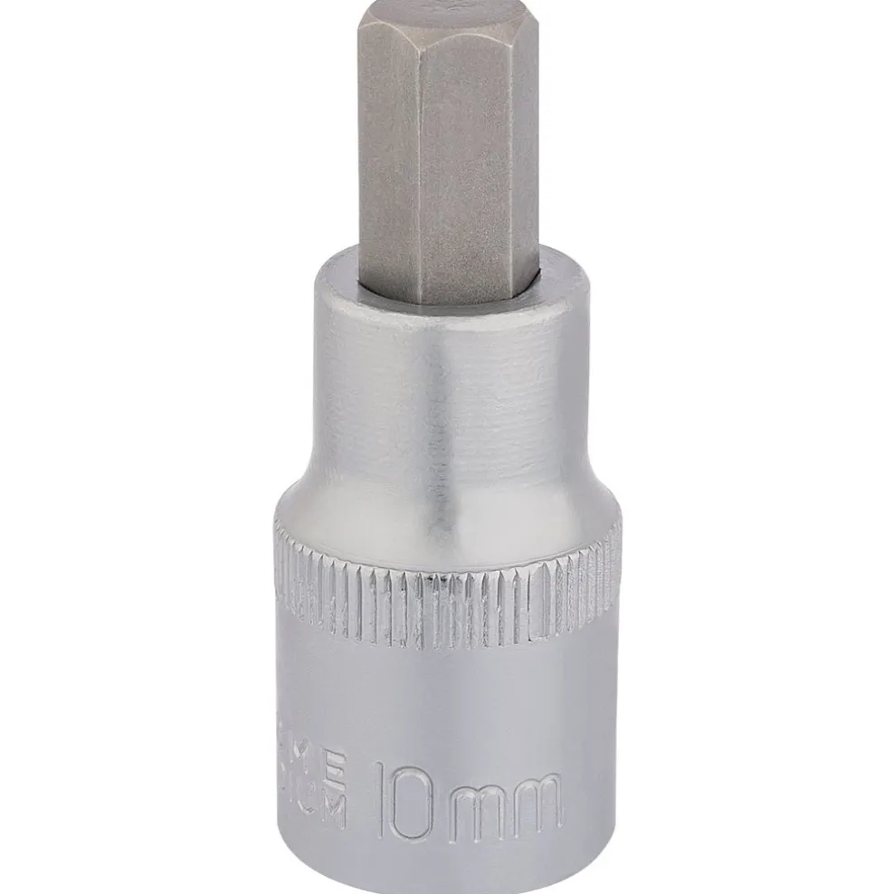 Draper Expert Hexagonal Socket Bits, 1/2" Sq. Dr., 10mm