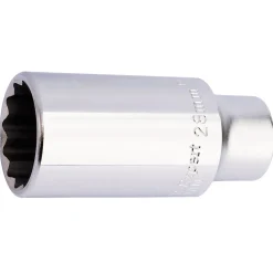 Draper Expert HGV Diesel Injector Socket, 1/2" Sq. Dr., 28mm