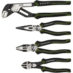 Draper Expert High Leverage Pliers Set with Water Pump Pliers in EVA Foam Tray (4 Piece)