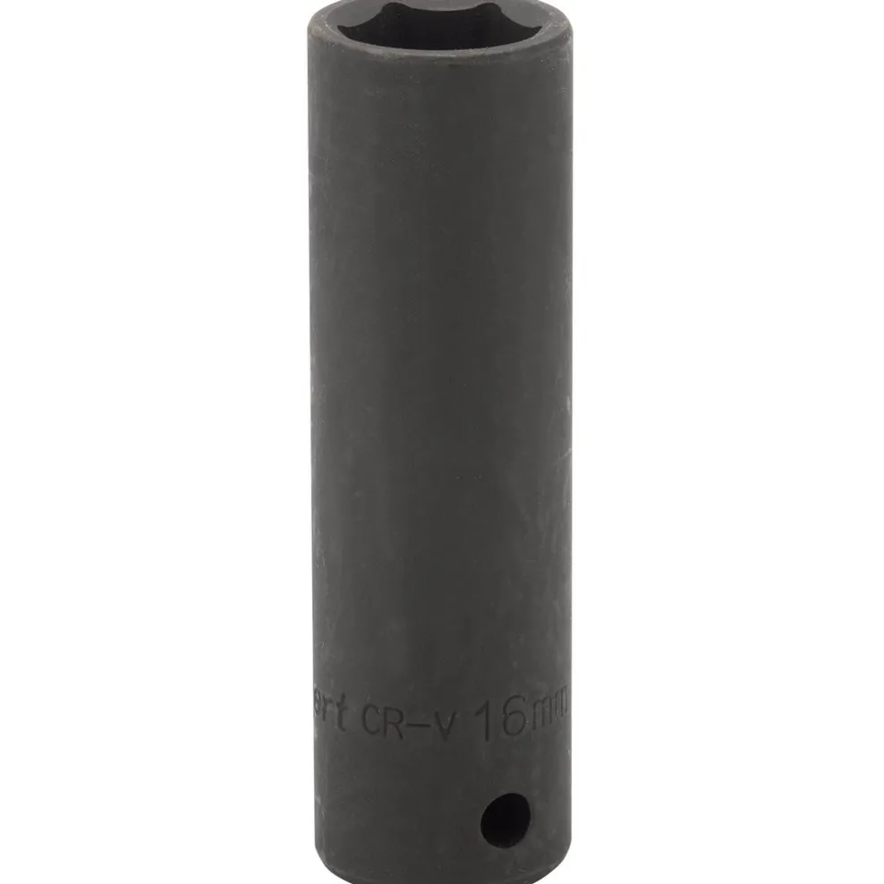 Draper Expert HI-TORQ® Deep Impact Socket, 1/2" Sq. Dr., 16mm (Sold Loose)