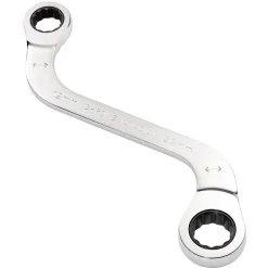Draper Expert HI-TORQ® Double Ring Ratchet S-Shape Spanner, 19 x 22mm