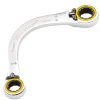 Draper Expert HI-TORQ® Double Ring Ratchet Half Moon Spanner, 10 x 12mm