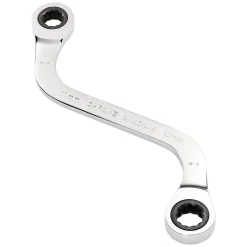 Draper Expert HI-TORQ® Double Ring Ratchet S-Shape Spanner, 11 x 13mm