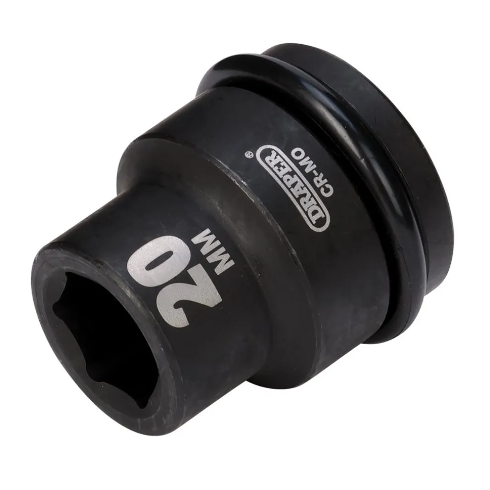 Draper Expert Hi-TORQ® Impact Socket, 3/4" Sq. Dr., 20mm