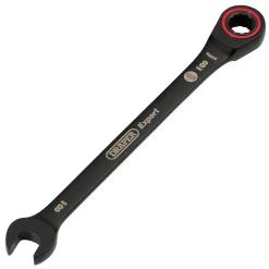 Draper Expert HI-TORQ® Metric Ratchet Combination Spanner, 8mm, Black