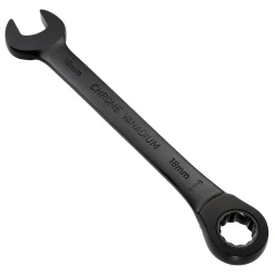 Draper Expert HI-TORQ® Metric Reversible Ratchet Combination Spanner, 18mm, Black