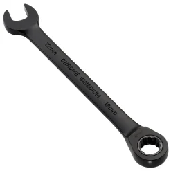 Draper Expert HI-TORQ® Metric Ratchet Combination Spanner, 12mm, Black