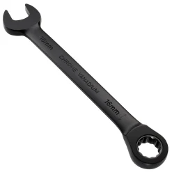 Draper Expert HI-TORQ® Metric Reversible Ratchet Combination Spanner, 16mm, Black