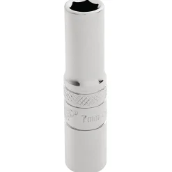 Draper Expert HI-TORQ® 6 Point Deep Socket, 1/4" Sq. Dr., 7mm