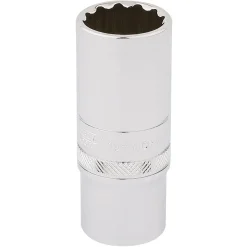 Draper Expert HI-TORQ® 12 Point Deep Socket, 3/8" Sq. Dr., 19mm