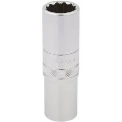 Draper Expert HI-TORQ® 12 Point Deep Socket, 1/2" Sq. Dr., 17mm