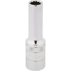Draper Expert HI-TORQ® 12 Point Deep Socket, 1/2" Sq. Dr., 10mm
