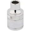 Draper Expert HI-TORQ® 12 Point Socket, 3/8" Sq. Dr., 1/4"
