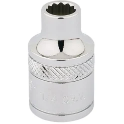 Draper Expert HI-TORQ® 12 Point Socket, 3/8" Sq. Dr., 1/4"