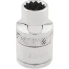 Draper Expert HI-TORQ® 12 Point Socket, 3/8" Sq. Dr., 8mm