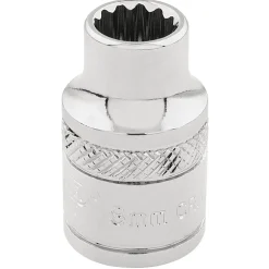 Draper Expert HI-TORQ® 12 Point Socket, 3/8" Sq. Dr., 8mm