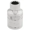 Draper Expert HI-TORQ® 12 Point Socket, 3/8" Sq. Dr., 7mm