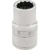 Draper Expert HI-TORQ® 12 Point Socket, 3/8" Sq. Dr., 1/2"
