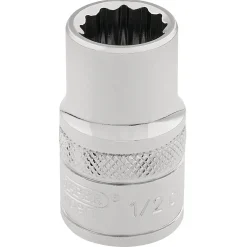Draper Expert HI-TORQ® 12 Point Socket, 3/8" Sq. Dr., 1/2"
