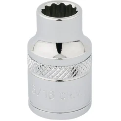 Draper Expert HI-TORQ® 12 Point Socket, 3/8" Sq. Dr., 5/16"