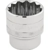 Draper Expert HI-TORQ® 12 Point Socket, 1/2" Sq. Dr., 32mm