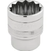 Draper Expert HI-TORQ® 12 Point Socket, 1/2" Sq. Dr., 27mm