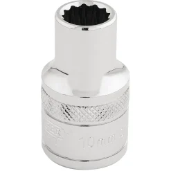 Draper Expert HI-TORQ® 12 Point Socket, 1/2" Sq. Dr., 10mm