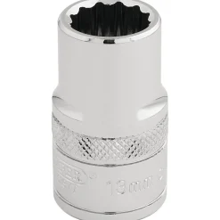 Draper Expert HI-TORQ® 12 Point Socket, 1/2" Sq. Dr., 13mm