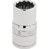 Draper Expert HI-TORQ® 12 Point Socket, 1/2" Sq. Dr., 9/16"