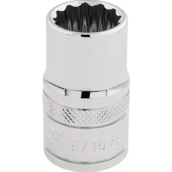 Draper Expert HI-TORQ® 12 Point Socket, 1/2" Sq. Dr., 9/16"