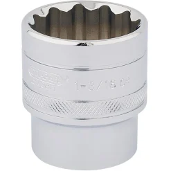Draper Expert HI-TORQ® 12 Point Socket, 1/2" Sq. Dr., 1 3/16"