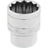 Draper Expert HI-TORQ® 12 Point Socket, 1/2" Sq. Dr., 1"