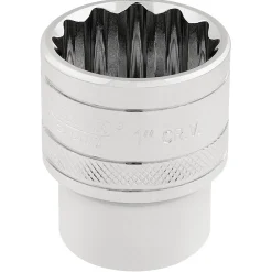 Draper Expert HI-TORQ® 12 Point Socket, 1/2" Sq. Dr., 1"