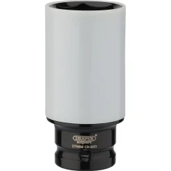 Draper Expert HI-TORQ® Wheel Nut Socket for Alloy Wheels, 1/2" Sq. Dr. (27mm)