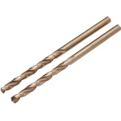 Draper Expert HSSE M35 Cobalt Drill Bit, 4 x 75mm (Pack of 2)