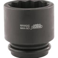 Draper Expert Hub Nut Impact Socket, 3/4" Sq. Dr., 50mm
