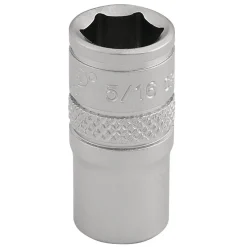Draper Expert Imperial Socket, 1/4" Sq. Dr., 5/16"