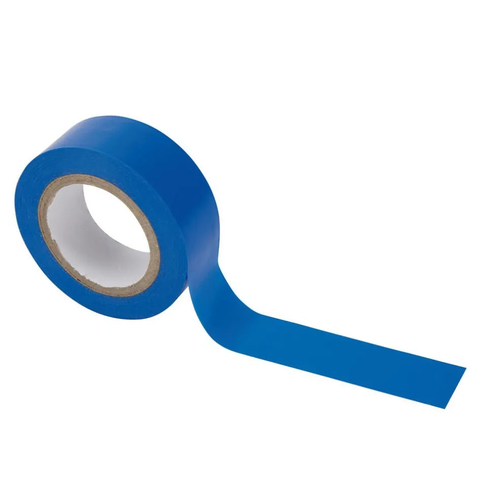 Draper Expert Insulation Tape to BSEN60454/Type2, 10m x 19mm, Blue (Pack of 8)