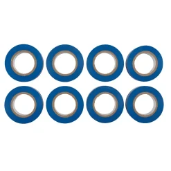 Draper Expert Insulation Tape to BSEN60454/Type2, 10m x 19mm, Blue (Pack of 8)