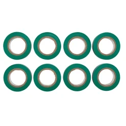 Draper Expert Insulation Tape to BSEN60454/Type2, 10m x 19mm, Green (Pack of 8)