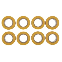Draper Expert Insulation Tape to BSEN60454/Type2, 10m x 19mm, Yellow (Pack of 8)